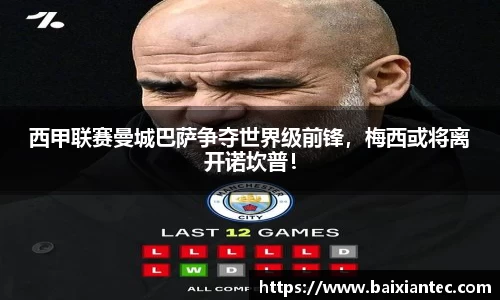 西甲联赛曼城巴萨争夺世界级前锋，梅西或将离开诺坎普！